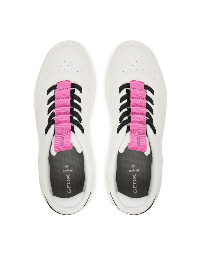 Geox Laisvalaikio batai Geox J Washiba Fast In Gi J56NSA 05415 C0563 D Balta