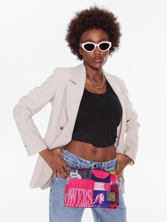 Desigual Torebka Desigual 23SAXY55 Różowy