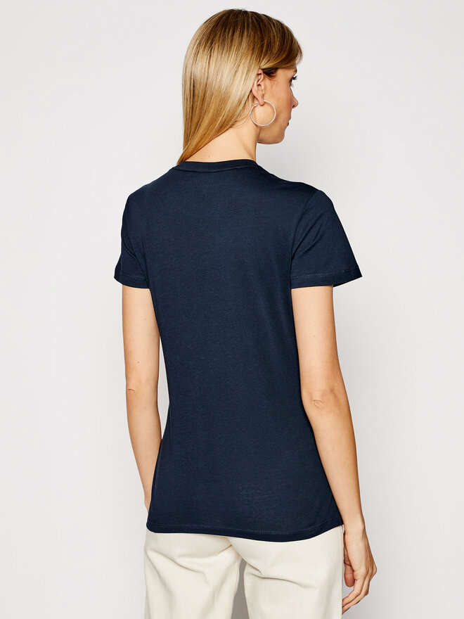 Tommy Hilfiger Tommy Hilfiger Marškinėliai WW0WW22043 Tamsiai mėlyna Regular Fit