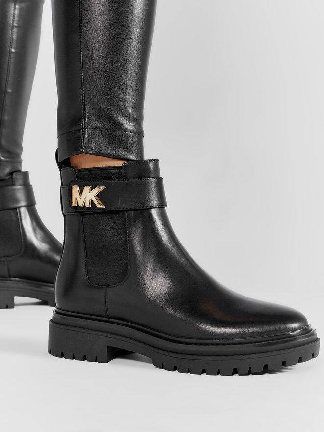 Michael kors combat boots with stars best sale