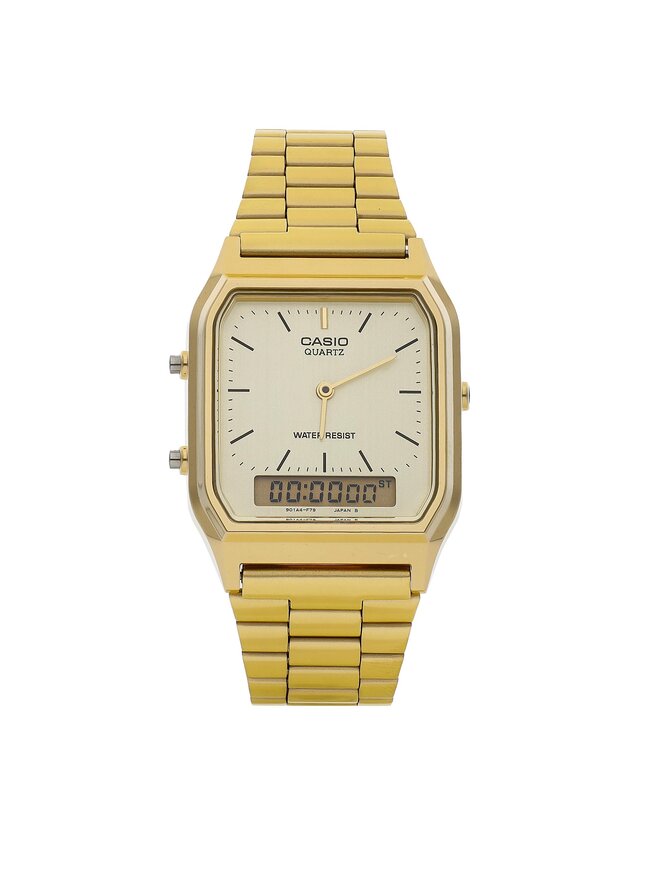 Uhr Casio Vintage AQ 230GA 9DMQYES Goldfarben eschuhe