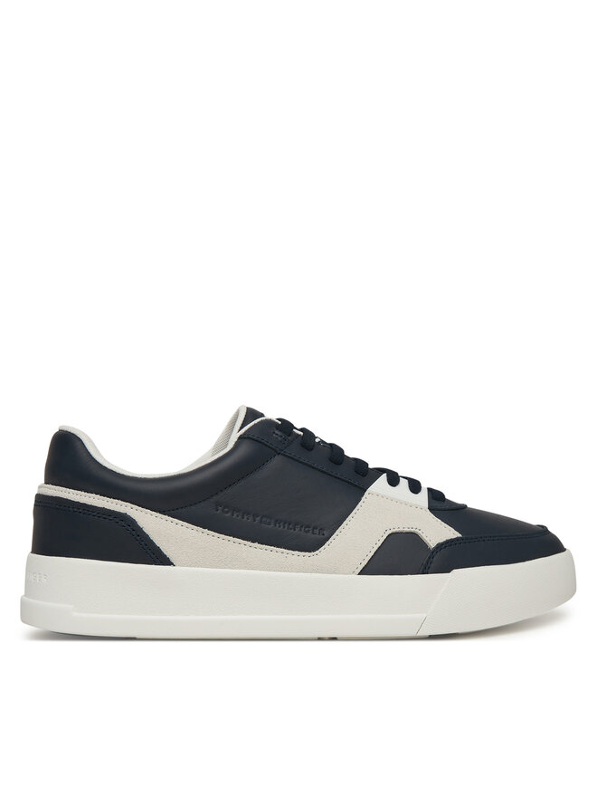 Tommy Hilfiger Sneakers Tommy Hilfiger Th Court Craft Mix FM0FM05654 Dunkelblau