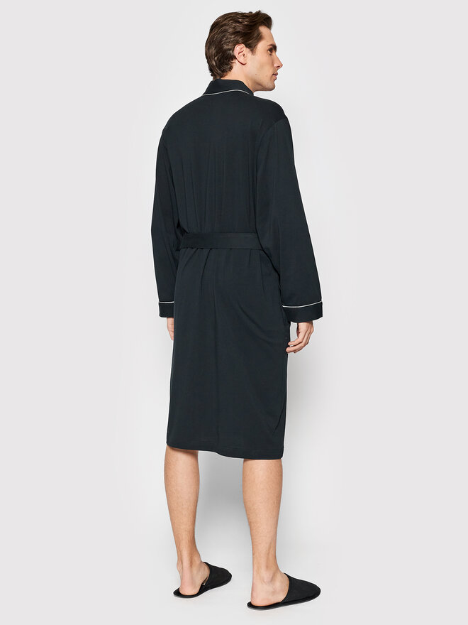 BOSS Boss Chalatas Kimono 50469624 Juoda