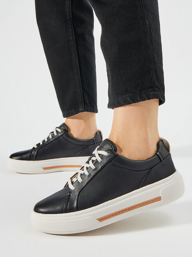 Clarks Снікерcи Clarks Hollyhock Walk 26176307 Чорний