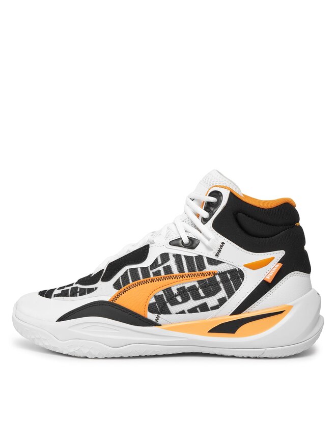 Puma Μπασκετικά Παπούτσια Puma Playmaker Pro Mid 37832801 Λευκό