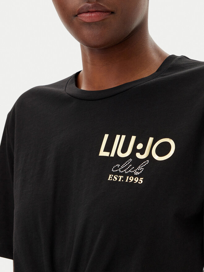 Liu Jo Liu Jo T-Shirt WA5139 JS923 Schwarz Regular Fit