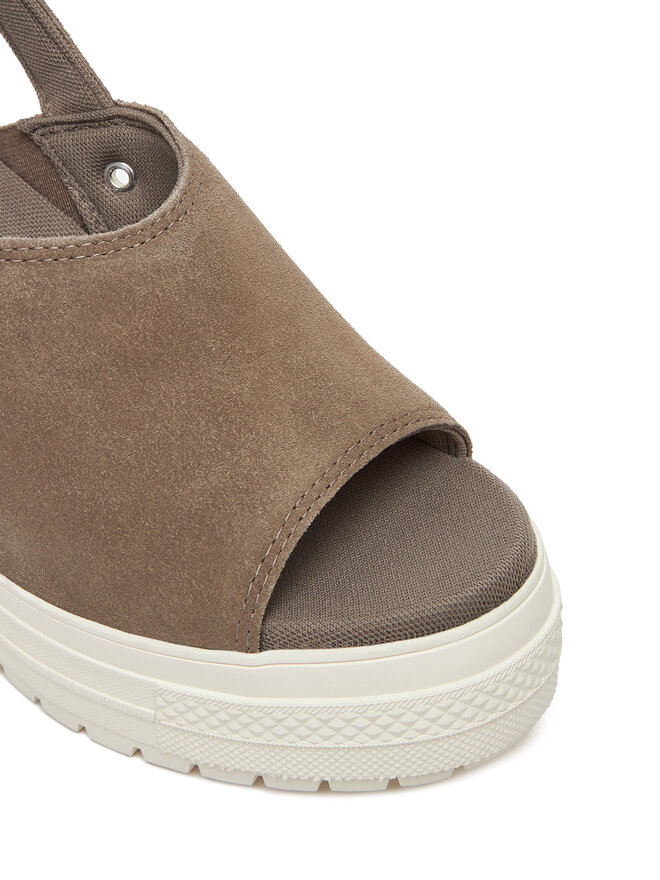 Converse Sandały Converse Chuck 70 De Luxe Heel Mule A15071C Zielony