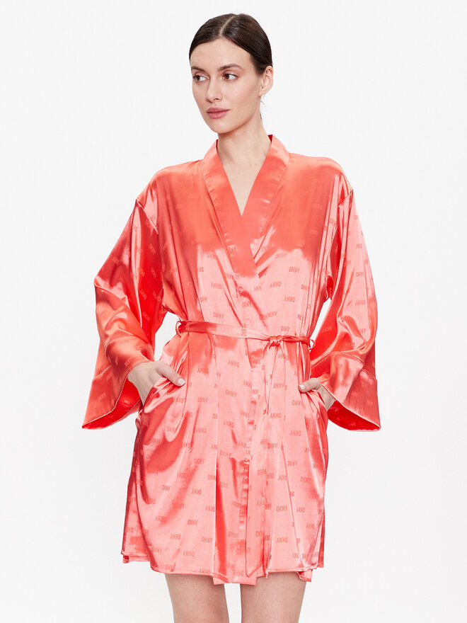 DKNY DKNY Халат YI2022632 Оранжевий Regular Fit