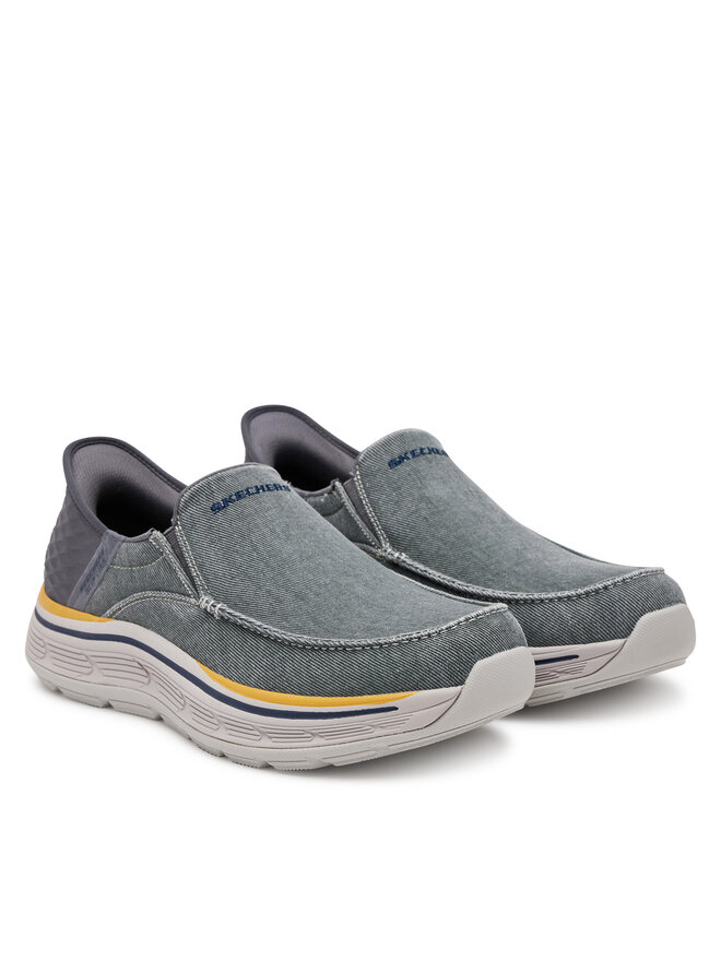 Skechers Туфлі Skechers Remaxed-Fenick 204839/CHAR Сірий