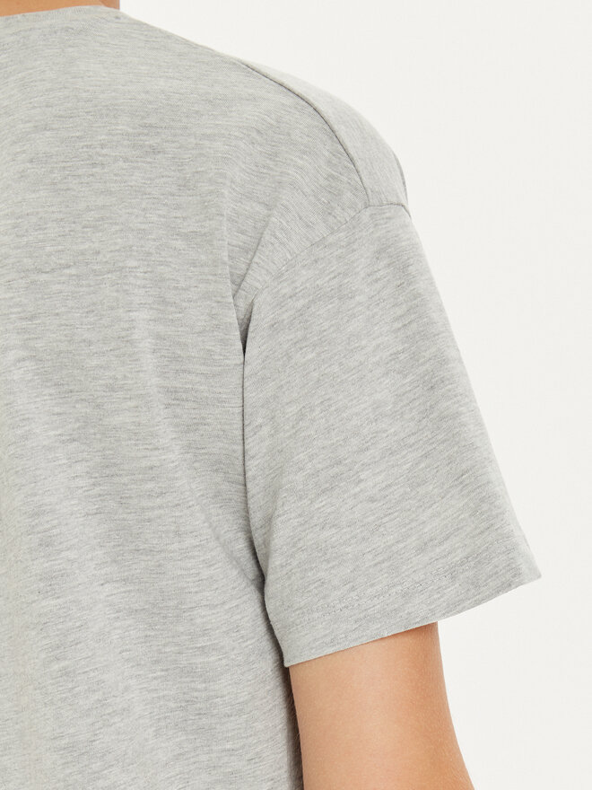 Brave Soul Brave Soul T-Shirt LTS-568JEMIMA Grau Oversize