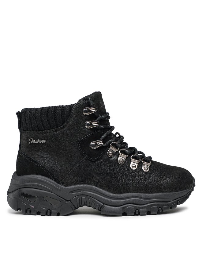 Skechers Bokacsizma Skechers Moon Hour 167090/BBK Fekete