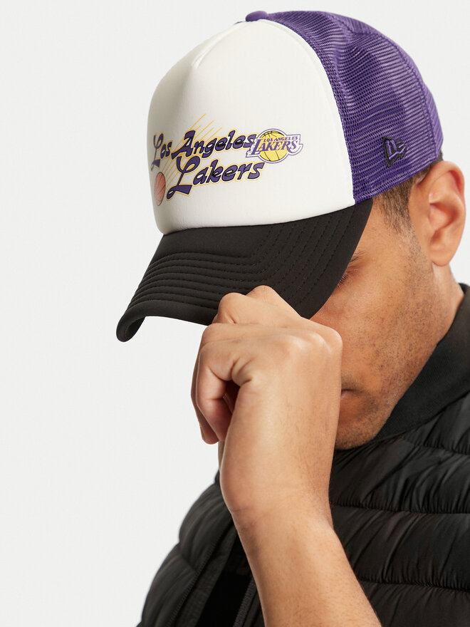 New Era Шапка с козирка New Era NBA Graphic Trucker 60565435 Виолетов