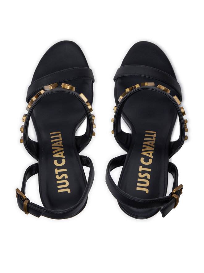 Just Cavalli Sandále Just Cavalli 77RA3S69 Čierna