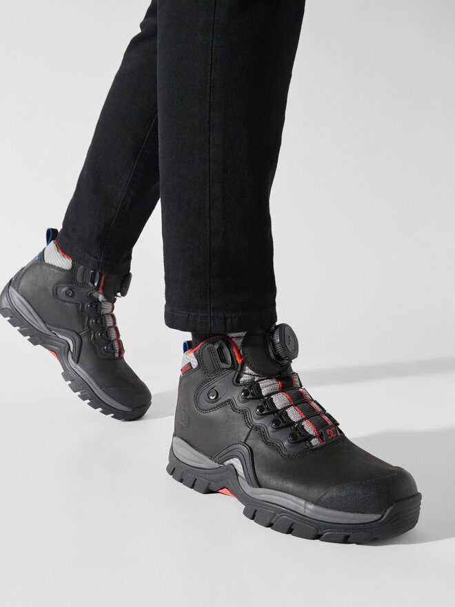 DC Botines planos DC Navigator Lx ADYB100010 Negro