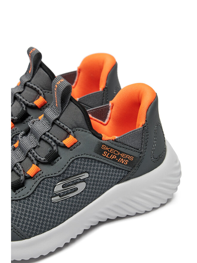 Skechers Sneakersy Skechers Bounder-Brisk-Burst 403822L/CCOR Šedá
