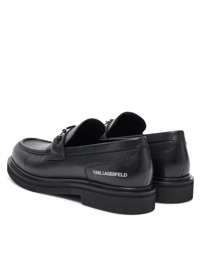 KARL LAGERFELD Μοκασίνια KARL LAGERFELD Kingston KL12215 Μαύρο