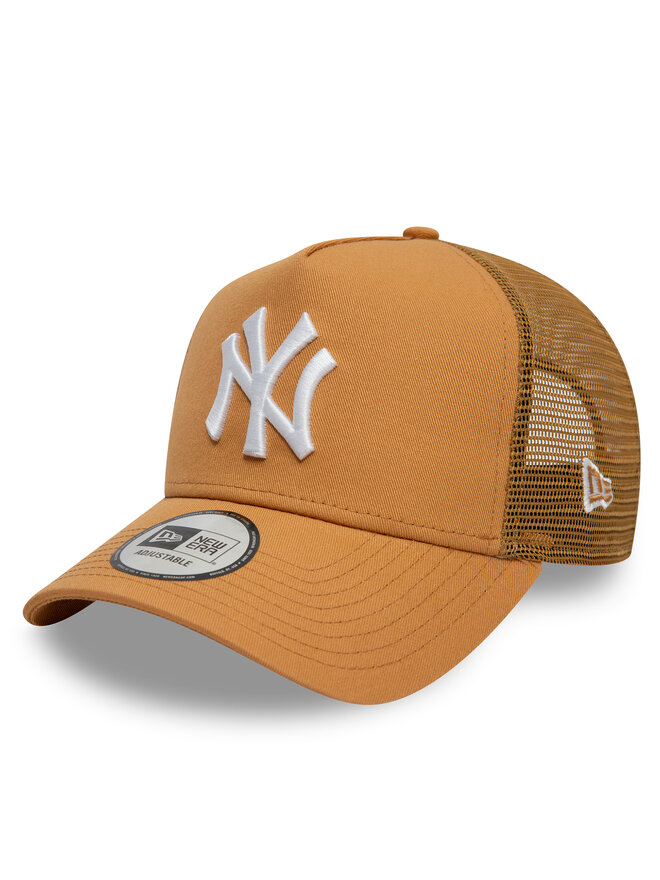New Era Czapka z daszkiem New Era New York Yankees League Essential 9Forty 60595191 Beżowy