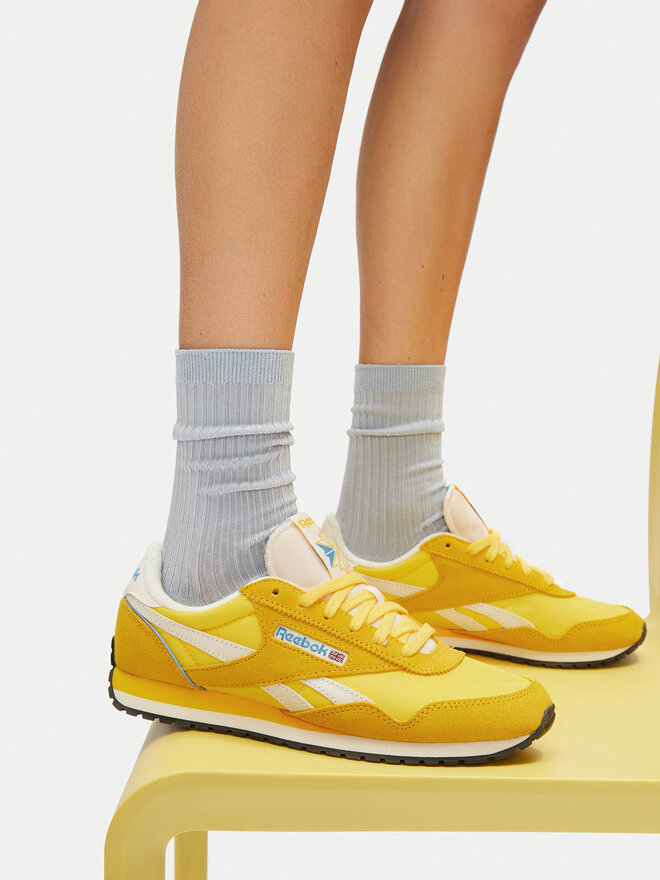 Reebok Sneakersy Reebok CLASSIC AZ 100208832 Żółty