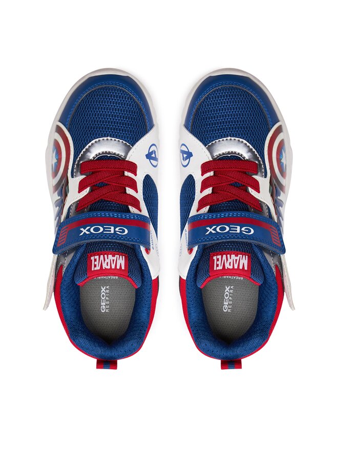 Geox Сникърси Geox J Ciberdron Boy J45LBB 01454 C0200 D Син