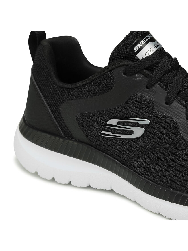 Skechers Αθλητικά Skechers Quick Path 12607/BKW Μαύρο
