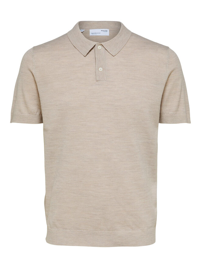 Selected Homme Selected Homme Pólóing 16088649 Bézs