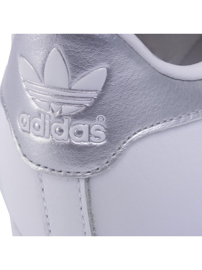 Adidas originals coast star trainers silver cheap