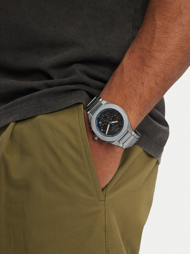 Armani Exchange Годинник Armani Exchange Sync AX4295 Сірий