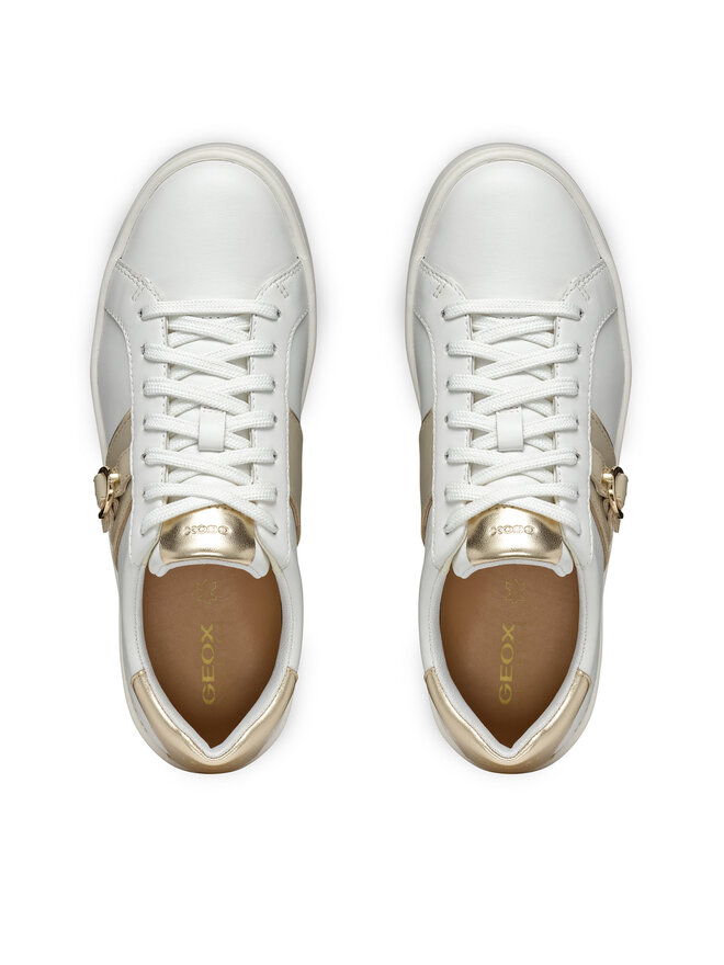 Geox Sneakers Geox D Spherica ECUB-1 D46WEA 00085 C1ZH6 Bianco