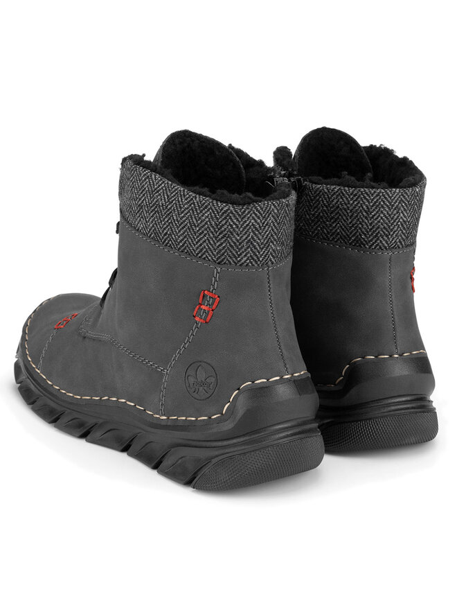 Rieker Μποτάκια Rieker 55031-45 Γκρι
