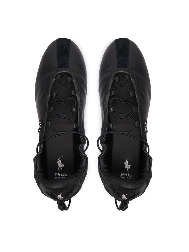 Polo Ralph Lauren Ballerinas Polo Ralph Lauren Blrna Lce Up 804P08221001 Schwarz