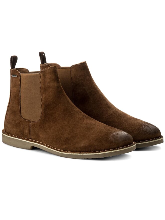 Pepe Jeans Sztyblety Pepe Jeans Fenix Chelsea PMS50147 Brązowy