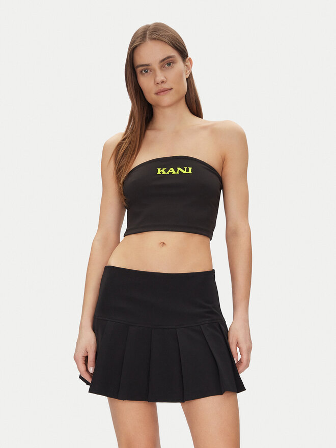 Karl Kani Karl Kani Marškinėliai Retro Bandeau 61310127 Juoda Slim Fit