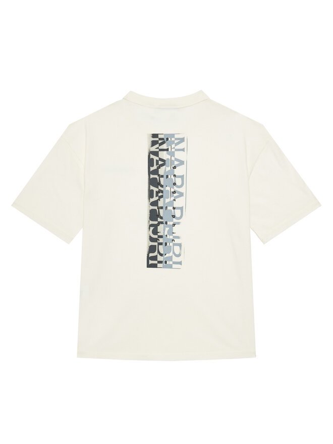 Napapijri Napapijri T-Shirt S-Ahr NP0A88ZO D Εκρού Regular Fit