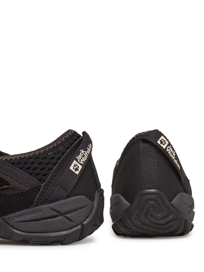 Jack Wolfskin Sandały Jack Wolfskin Levente Sandal A64080 S Czarny