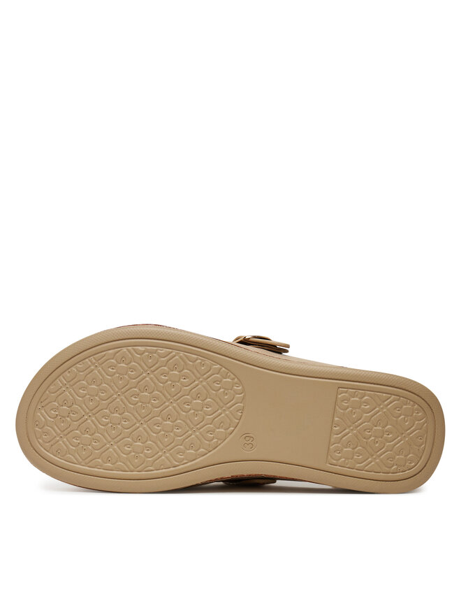 Clara Barson Pantoletten Clara Barson WFA3688-1 Beige