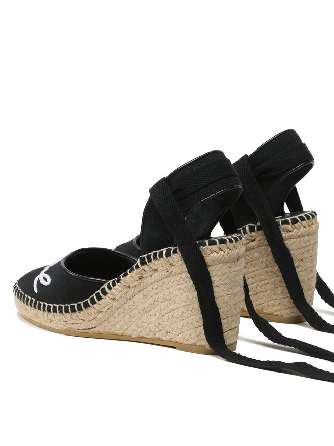 KARL LAGERFELD Еспадрили KARL LAGERFELD KL32223 Черен