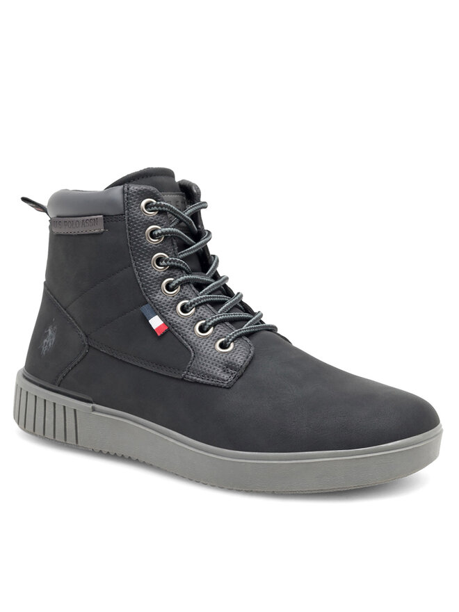 U.S. Polo Assn. Botines planos U.S. Polo Assn. HOOVER001M/CUY1 Negro