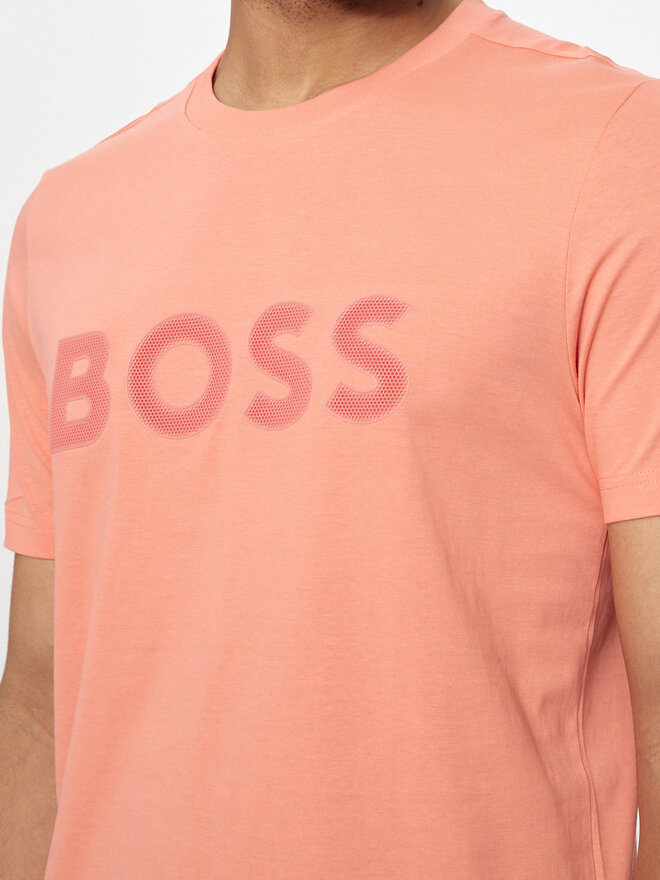 BOSS BOSS Marškinėliai Tee 1 50512866 Rožinė Regular Fit