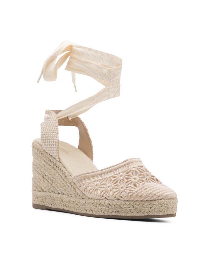 DeeZee Espadrilles DeeZee WSS-100722-01 Beige