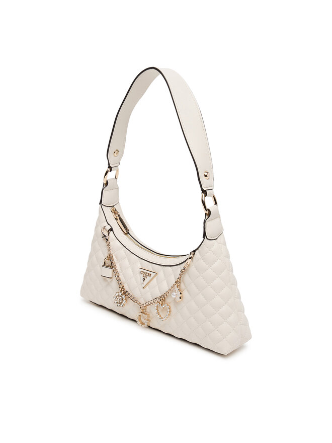 Guess Handtasche Guess Everlee HWEG86 79180 Écru