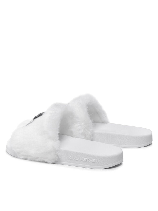 KARL LAGERFELD Papucs KARL LAGERFELD KL80911 Fehér
