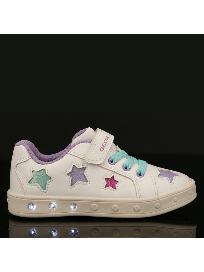 Geox Sneakers Geox J Skylin J558WB 0BCKC C0653 S Weiß