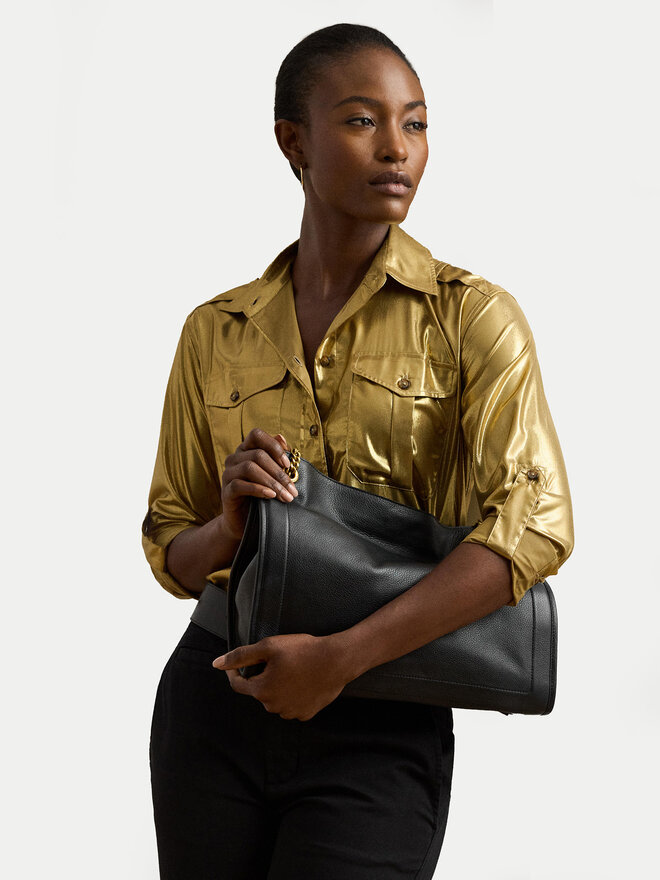 LAUREN RALPH LAUREN Дамска чанта LAUREN RALPH LAUREN 431969352002 Черен