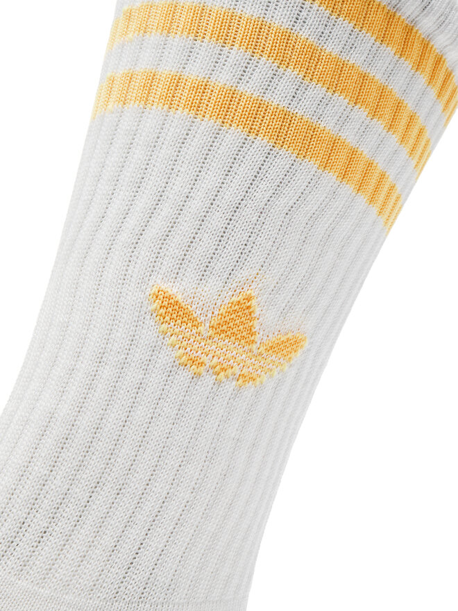 adidas Sada 3 párů vysokých ponožek unisex adidas IX7504 Bílá