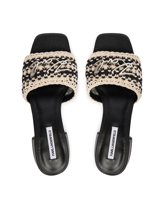KARL LAGERFELD Pantoletten KARL LAGERFELD Petalo II KL80701C Schwarz