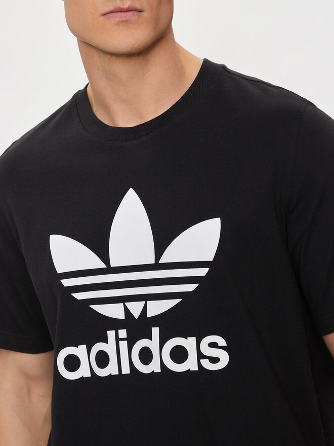 adidas adidas T-Shirt Adicolor Classics Trefoil T-Shirt IA4815 Μαύρο Regular Fit