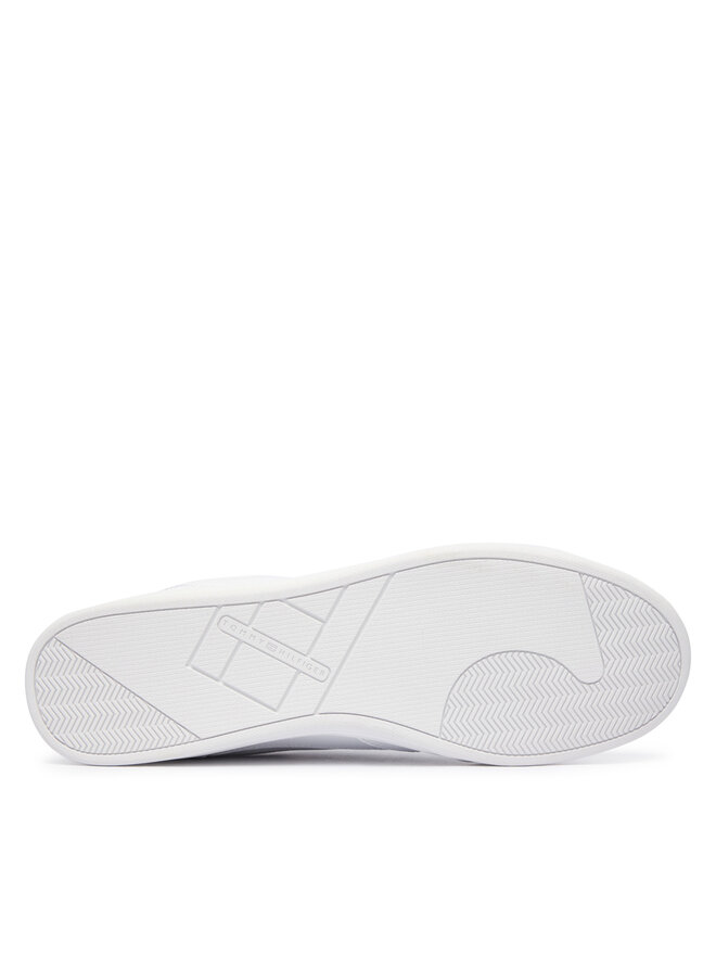Tommy Hilfiger Sneakers Tommy Hilfiger Low Pro Cupsole Perf Leather FM0FM05944 Weiß