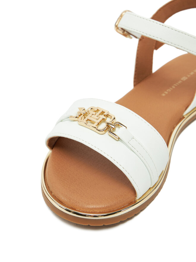 Tommy Hilfiger Sandále Tommy Hilfiger Sandal T3A2-33778-0326 M Biela