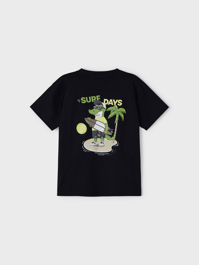 Mayoral Mayoral T-Shirt 3015 Schwarz Regular Fit