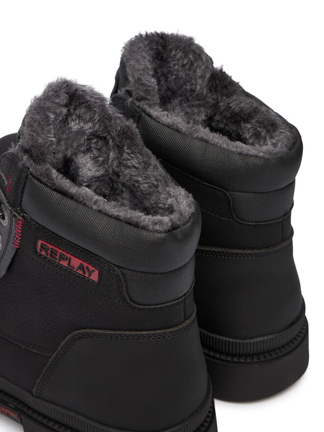 REPLAY Bakancs REPLAY GMC1G .000.C0008S Fekete